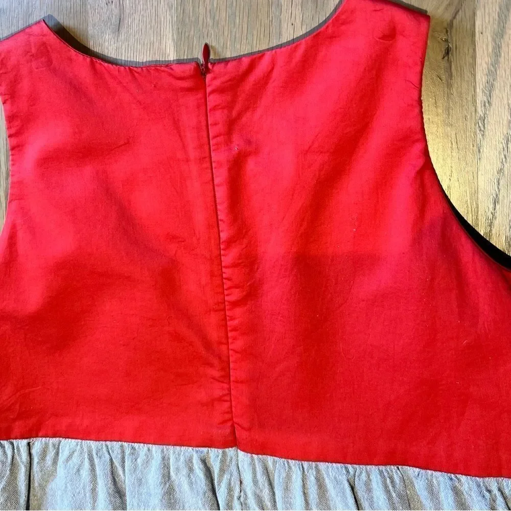 Zara Kids Sleeveless Colorblock Dress Size 140 (9/10)